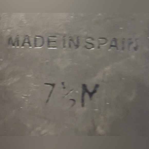 Talbots Size 7 1/2 red flats - Picture 6 of 11